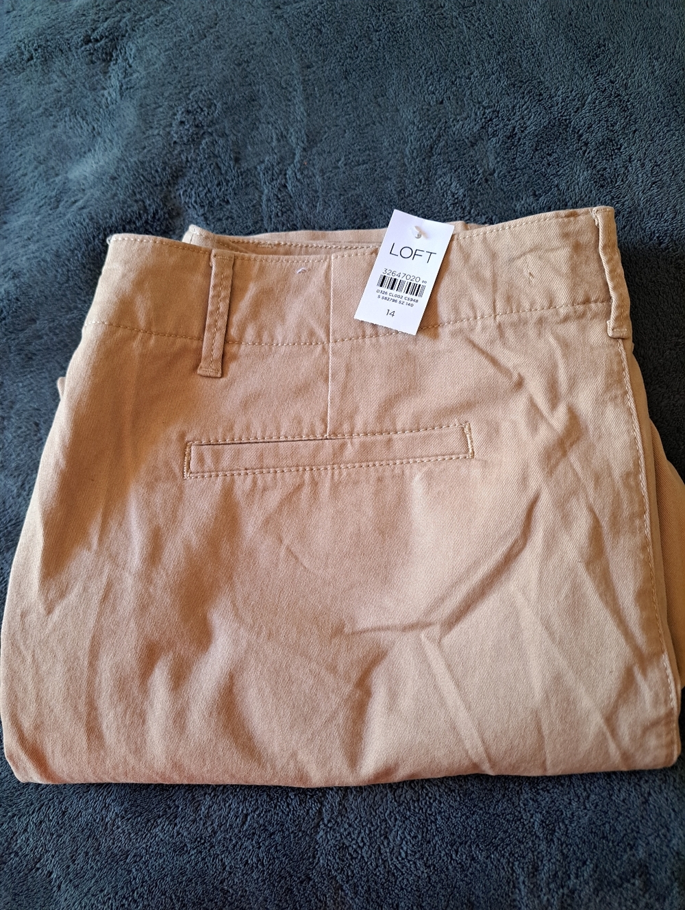 LOFT Light Tan Chino Pants